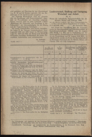 Verordnungsblatt der steiermärkischen Landesregierung 19440105 Seite: 2