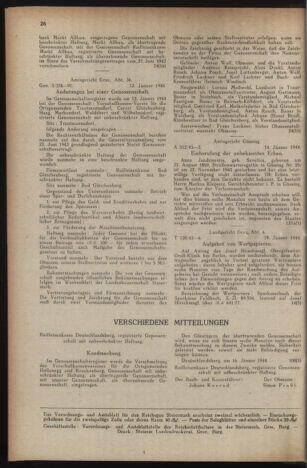 Verordnungsblatt der steiermärkischen Landesregierung 19440122 Seite: 4