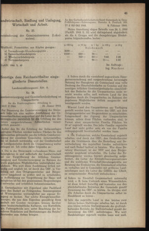 Verordnungsblatt der steiermärkischen Landesregierung 19440216 Seite: 3