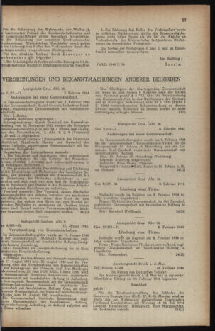 Verordnungsblatt der steiermärkischen Landesregierung 19440301 Seite: 3