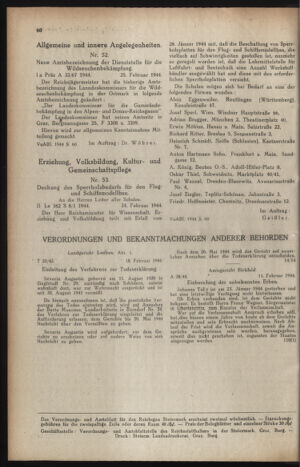 Verordnungsblatt der steiermärkischen Landesregierung 19440304 Seite: 2