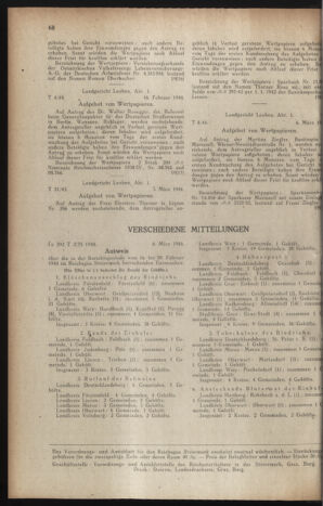 Verordnungsblatt der steiermärkischen Landesregierung 19440315 Seite: 4