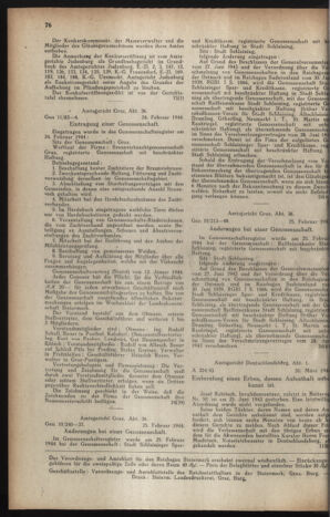 Verordnungsblatt der steiermärkischen Landesregierung 19440325 Seite: 4