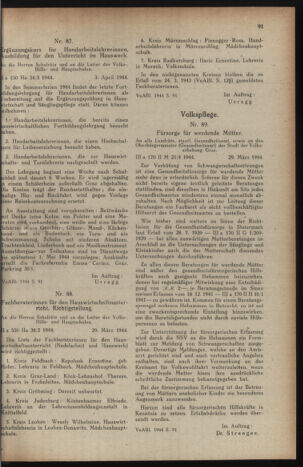 Verordnungsblatt der steiermärkischen Landesregierung 19440408 Seite: 3