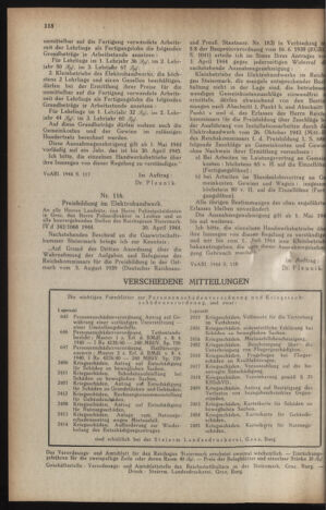 Verordnungsblatt der steiermärkischen Landesregierung 19440506 Seite: 2