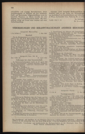 Verordnungsblatt der steiermärkischen Landesregierung 19440603 Seite: 2