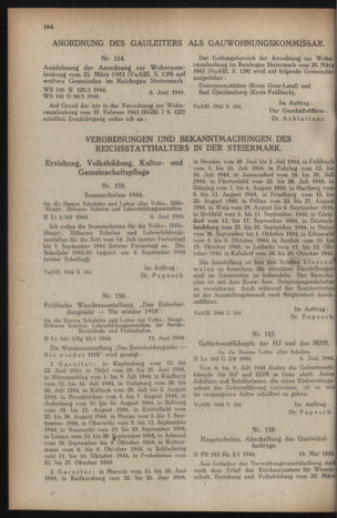 Verordnungsblatt der steiermärkischen Landesregierung 19440617 Seite: 2