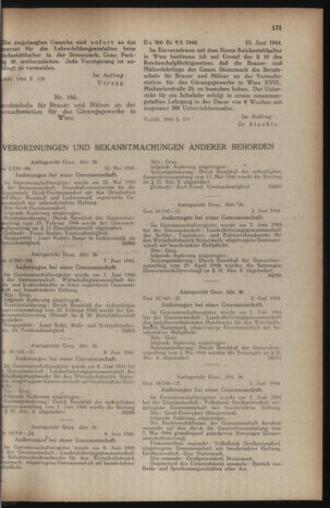 Verordnungsblatt der steiermärkischen Landesregierung 19440624 Seite: 3