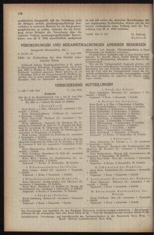 Verordnungsblatt der steiermärkischen Landesregierung 19440701 Seite: 2