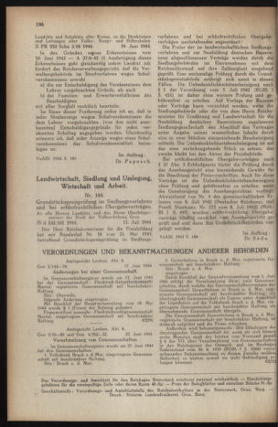 Verordnungsblatt der steiermärkischen Landesregierung 19440719 Seite: 2