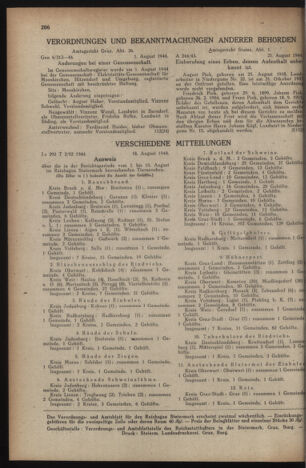 Verordnungsblatt der steiermärkischen Landesregierung 19440826 Seite: 2