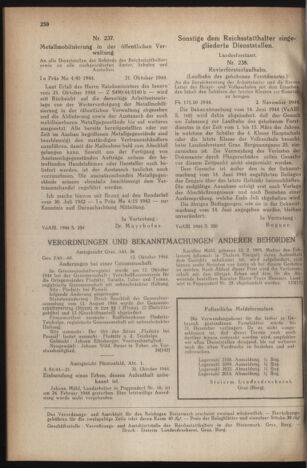 Verordnungsblatt der steiermärkischen Landesregierung 19441111 Seite: 2