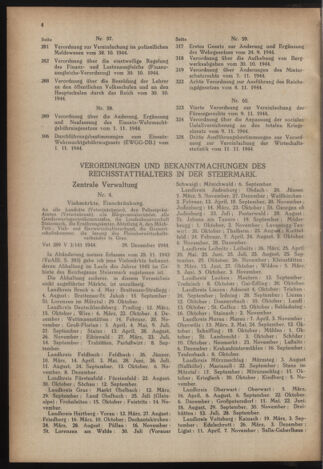 Verordnungsblatt der steiermärkischen Landesregierung 19450110 Seite: 2