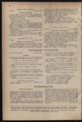 Verordnungsblatt der steiermärkischen Landesregierung 19450127 Seite: 2