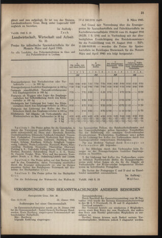 Verordnungsblatt der steiermärkischen Landesregierung 19450317 Seite: 3