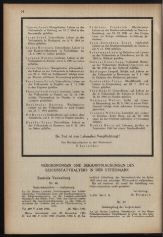 Verordnungsblatt der steiermärkischen Landesregierung 19450410 Seite: 4