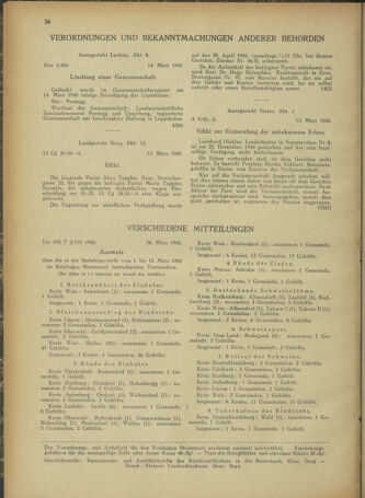 Verordnungsblatt der steiermärkischen Landesregierung 19450410 Seite: 8