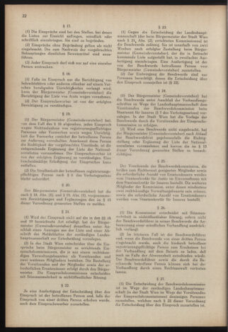 Verordnungsblatt der steiermärkischen Landesregierung 19450716 Seite: 22