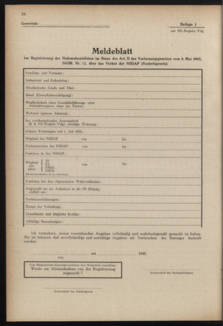 Verordnungsblatt der steiermärkischen Landesregierung 19450716 Seite: 24