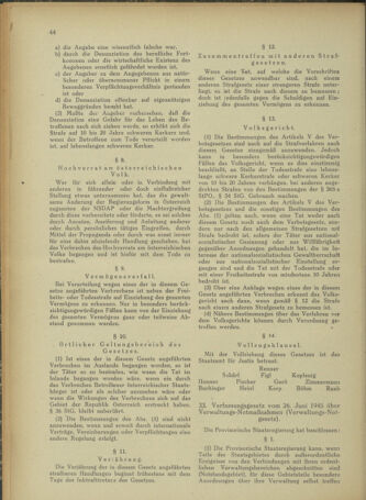 Verordnungsblatt der steiermärkischen Landesregierung 19450721 Seite: 8