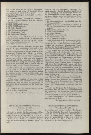 Verordnungsblatt der steiermärkischen Landesregierung 19450821 Seite: 5