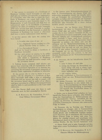 Verordnungsblatt der steiermärkischen Landesregierung 19450831 Seite: 10