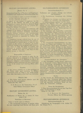 Verordnungsblatt der steiermärkischen Landesregierung 19450831 Seite: 11