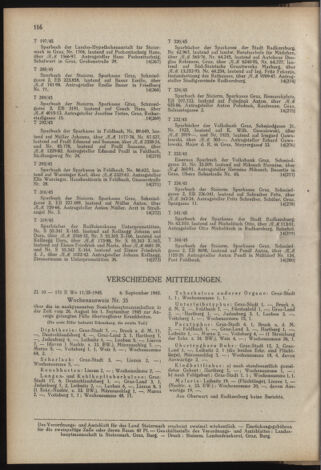 Verordnungsblatt der steiermärkischen Landesregierung 19451027 Seite: 8