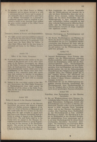 Verordnungsblatt der steiermärkischen Landesregierung 19451031 Seite: 5