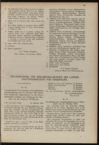 Verordnungsblatt der steiermärkischen Landesregierung 19451105 Seite: 3