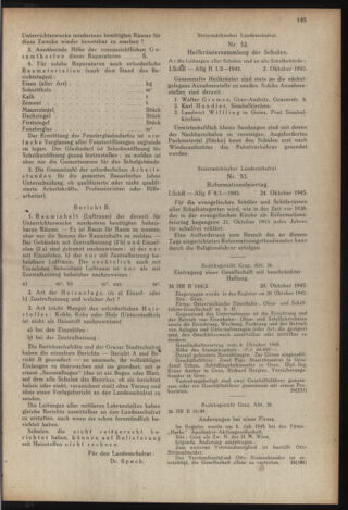 Verordnungsblatt der steiermärkischen Landesregierung 19451109 Seite: 5