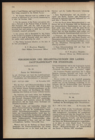 Verordnungsblatt der steiermärkischen Landesregierung 19451130 Seite: 2