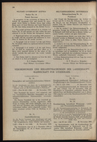 Verordnungsblatt der steiermärkischen Landesregierung 19451205 Seite: 2