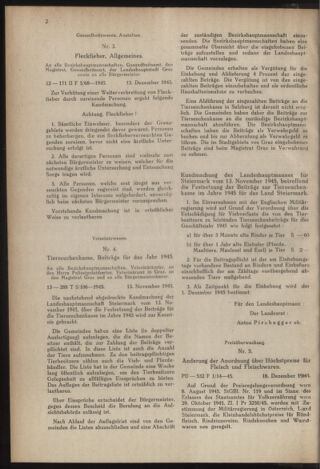 Verordnungsblatt der steiermärkischen Landesregierung 19460103 Seite: 2