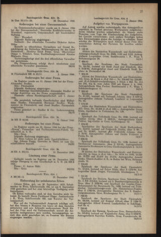 Verordnungsblatt der steiermärkischen Landesregierung 19460129 Seite: 7