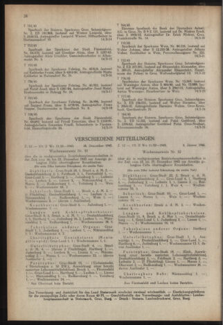 Verordnungsblatt der steiermärkischen Landesregierung 19460129 Seite: 8