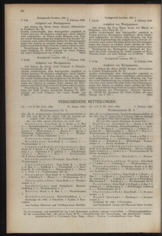 Verordnungsblatt der steiermärkischen Landesregierung 19460307 Seite: 4