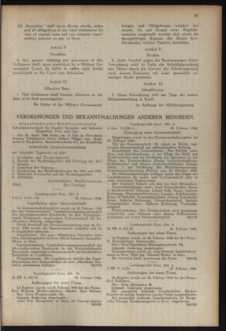 Verordnungsblatt der steiermärkischen Landesregierung 19460315 Seite: 3