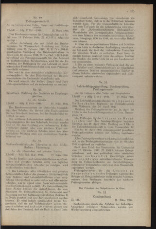 Verordnungsblatt der steiermärkischen Landesregierung 19460405 Seite: 5