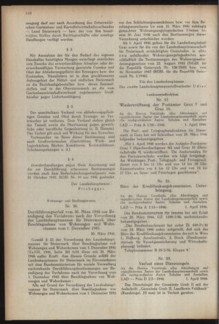 Verordnungsblatt der steiermärkischen Landesregierung 19460406 Seite: 2