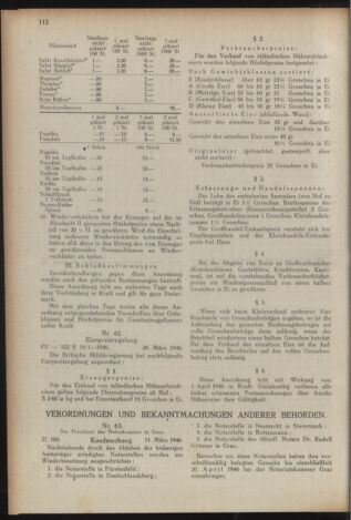 Verordnungsblatt der steiermärkischen Landesregierung 19460406 Seite: 4