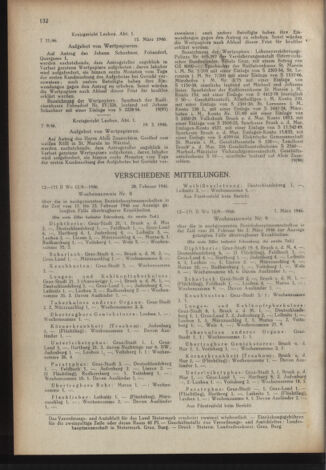 Verordnungsblatt der steiermärkischen Landesregierung 19460426 Seite: 8