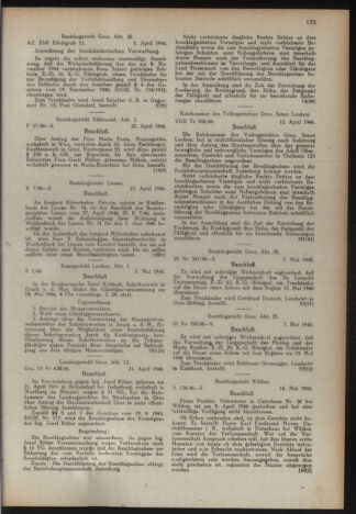 Verordnungsblatt der steiermärkischen Landesregierung 19460527 Seite: 7