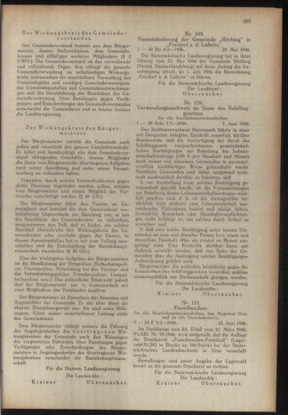 Verordnungsblatt der steiermärkischen Landesregierung 19460703 Seite: 3