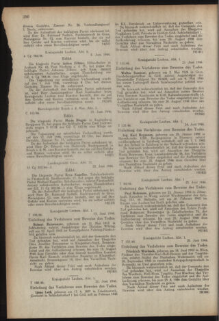 Verordnungsblatt der steiermärkischen Landesregierung 19460723 Seite: 14