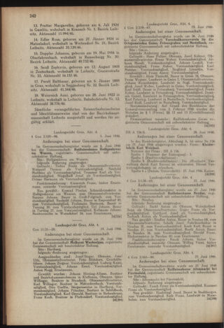 Verordnungsblatt der steiermärkischen Landesregierung 19460723 Seite: 6