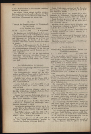 Verordnungsblatt der steiermärkischen Landesregierung 19460823 Seite: 4