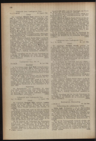 Verordnungsblatt der steiermärkischen Landesregierung 19461002 Seite: 14