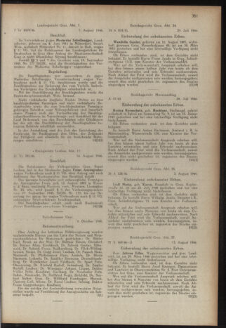 Verordnungsblatt der steiermärkischen Landesregierung 19461011 Seite: 11