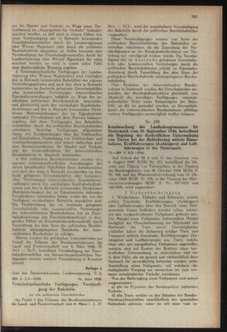 Verordnungsblatt der steiermärkischen Landesregierung 19461107 Seite: 9